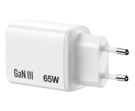 VERBATIM Ładowarka sieciowa Essentials GaN 65W biały 32353 - 1417012 - zdjęcie 3